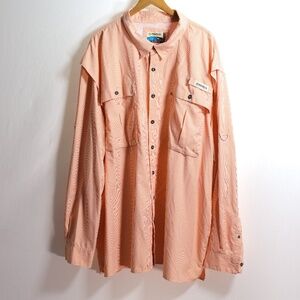 *3for$25/ 5for$39 NWOT Magellan Fishing Shirt Moisture Wicking Mesh Lining 4XL